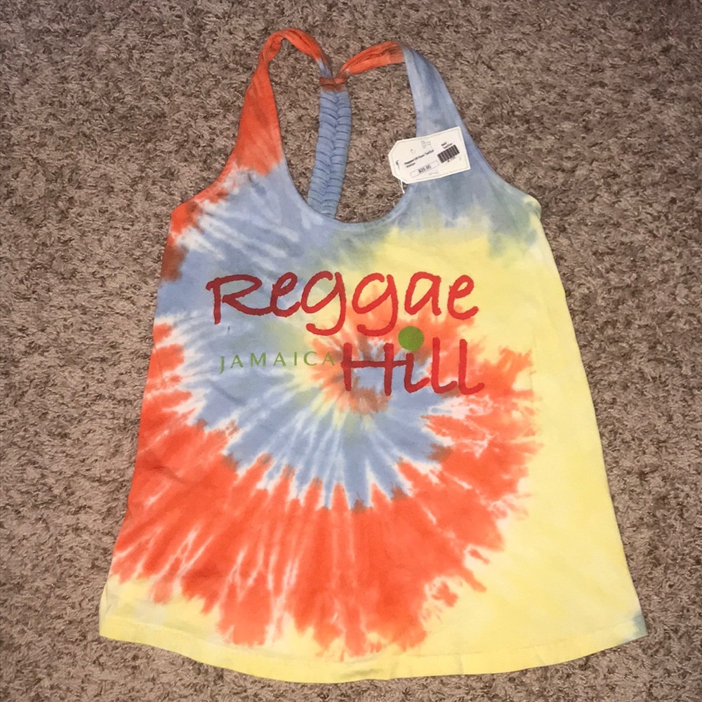 Reggae Hill tie dye tank top